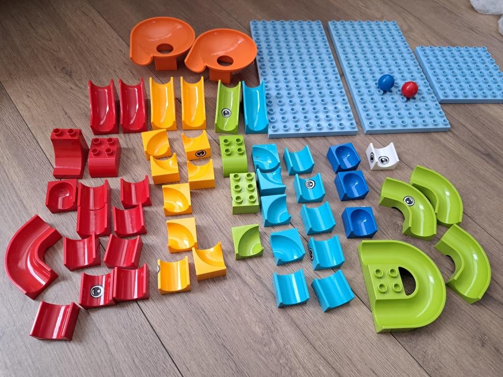 Dubbele Duplo knikkerbaan, Ophalen of Verzenden, Overige merken