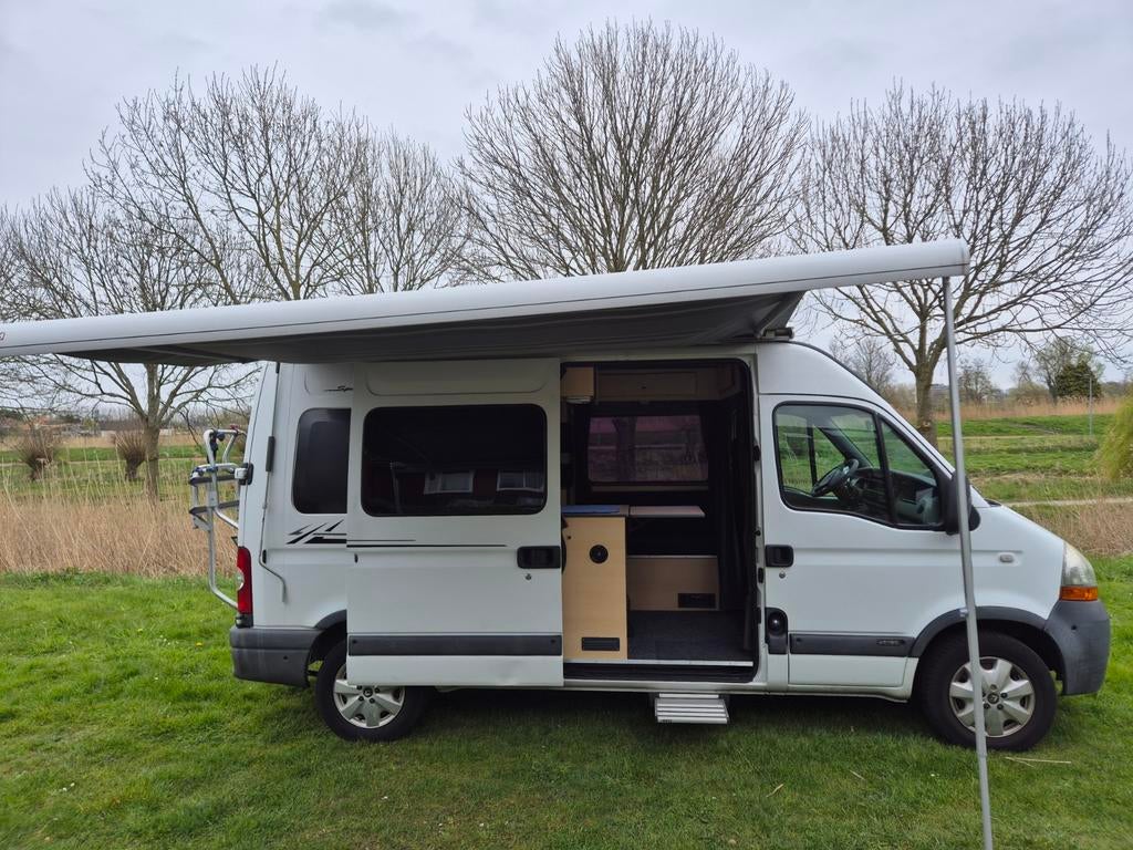 Renault Master L2 H2  buscamper nw Apk dealeronderhouden, Caravans en Kamperen, Campers, Overige merken, Airbags, Tot en met 2