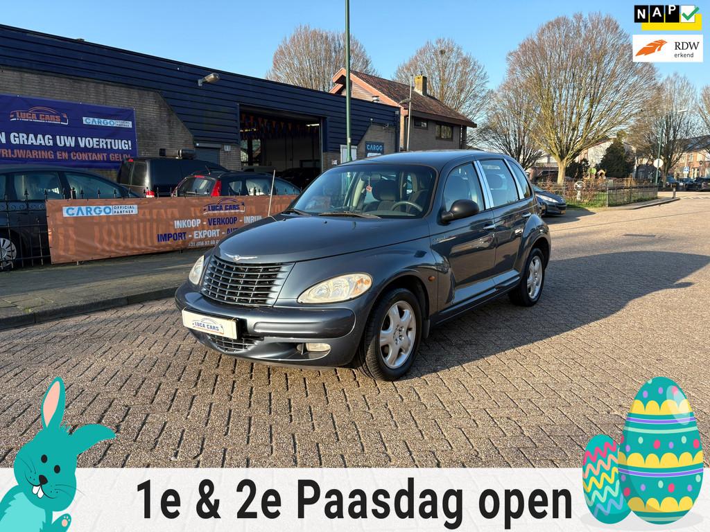 Chrysler PT Cruiser 2.0-16V Touring 2X SLEUTEL + BOEKJES!, Voorwielaandrijving, Gebruikt, 4 cilinders, Blauw