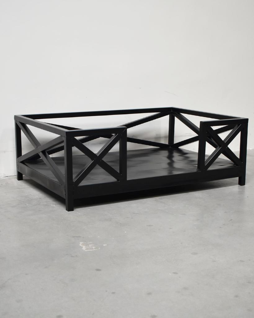 NIEUW Orthopedische Hondenmand staal - handgemaakt, wasbaar, Ophalen, Nieuw, Overige