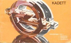 Opel Kadett Handleiding 1983 Bediening Veiligheid Onderhoud, Ophalen of Verzenden