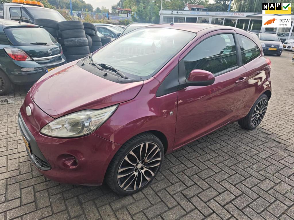 Ford Ka 1.2 Titanium-Airco-Elek.pakket-NAP!, Auto's, Voorwielaandrijving, Gebruikt, 1242 cc, 4 stoelen