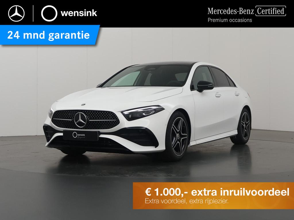 Mercedes-Benz A 180 Limousine Star Edition AMG Line | Panora, 136 pk, Gebruikt, Wit, Origineel Nederlands