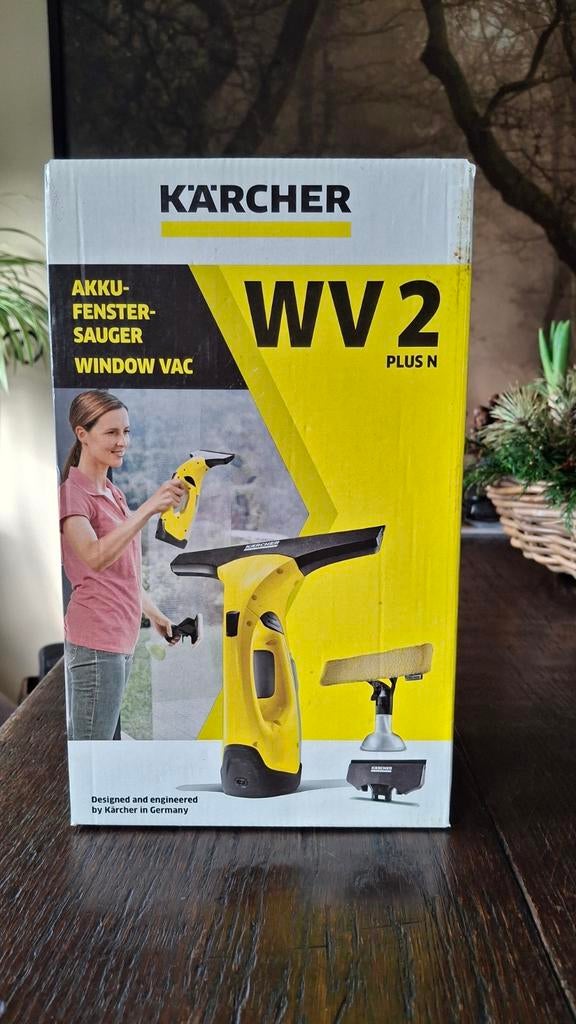 NIEUW ramenwasser Kärcher WV 2 Plus N, Ophalen of Verzenden, Nieuw