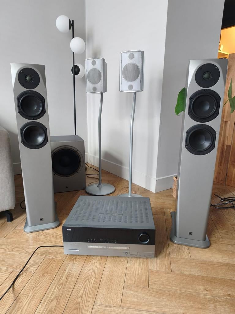 Phonar speakerset met versterker, Audio, Tv en Foto, Luidsprekers, Ophalen, 120 watt of meer, Overige merken
