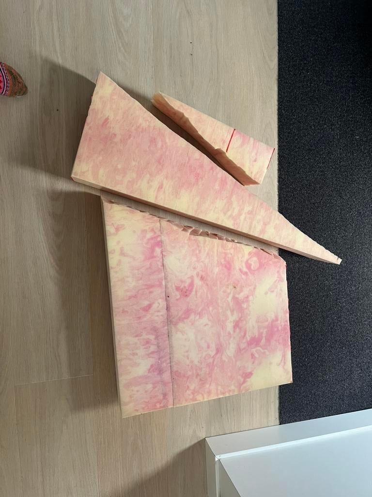 NEW Schuimrubber stukken 56x41cm plus. 12cm H, Ophalen, Nieuw