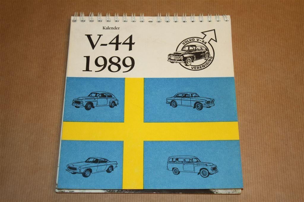 Kalender Volvo V44 - 1989, Boeken, Auto's | Boeken, Ophalen of Verzenden, Zo goed als nieuw, Volvo