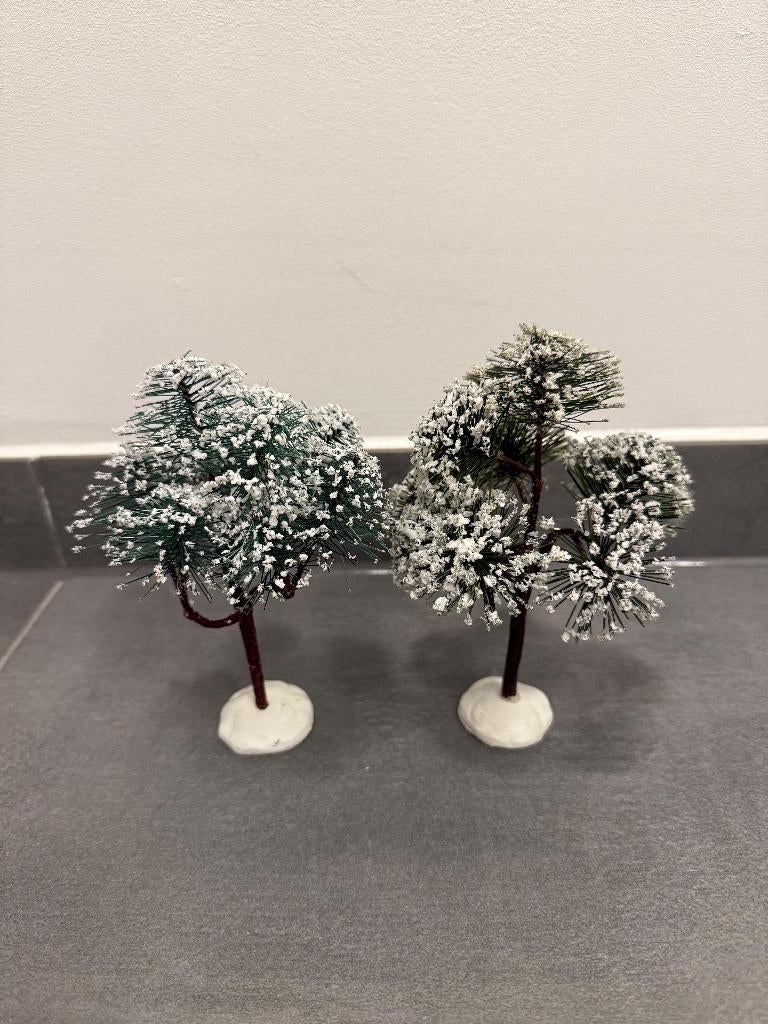 Kerstboompjes kerstversiering voor het kerstdorp, Diversen, Kerst, Ophalen of Verzenden, Nieuw