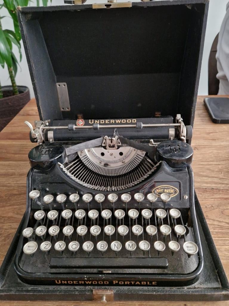 Underwood typmachine, Diversen, Typemachines, Ophalen, Gebruikt