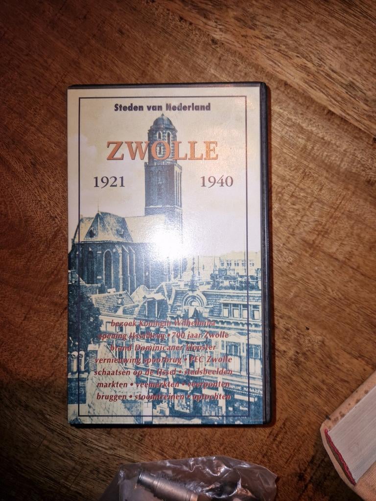 Zwolle videoband, Alle leeftijden, Ophalen of Verzenden
