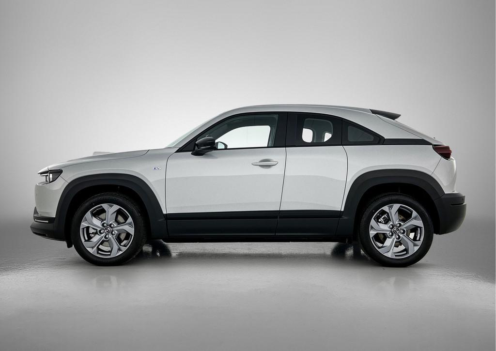 Mazda MX-30 e-SkyActiv EV 145 Exclusive-line 36 kWh / Prijs, Stof, Zwart, 35 kWh, Wit