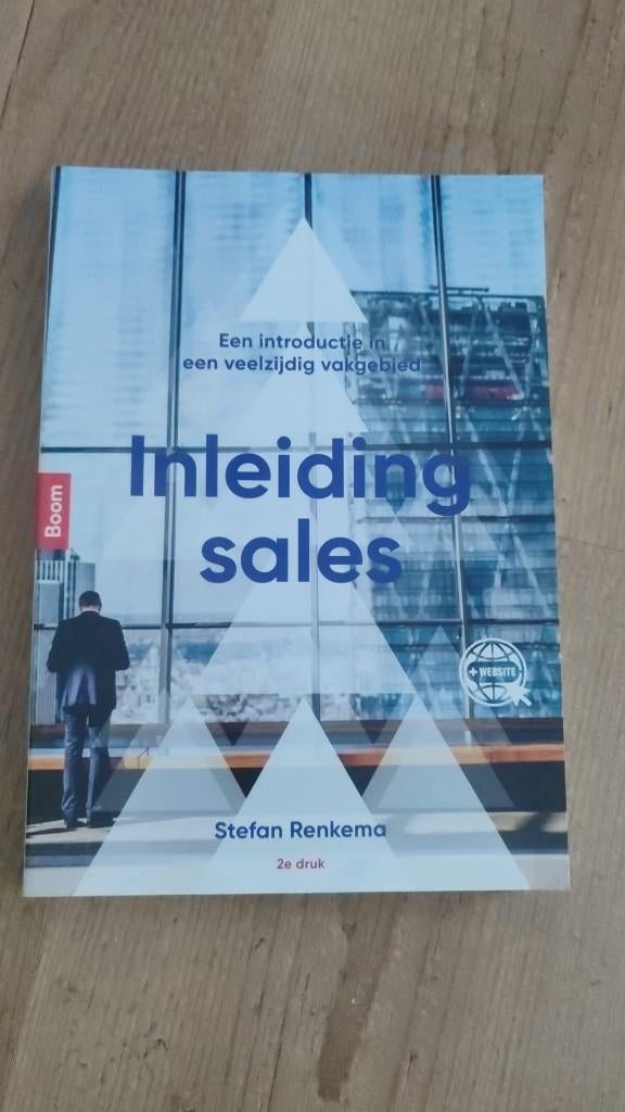 Inleiding Sales, Boeken, Ophalen of Verzenden, Zo goed als nieuw, Economie en Marketing