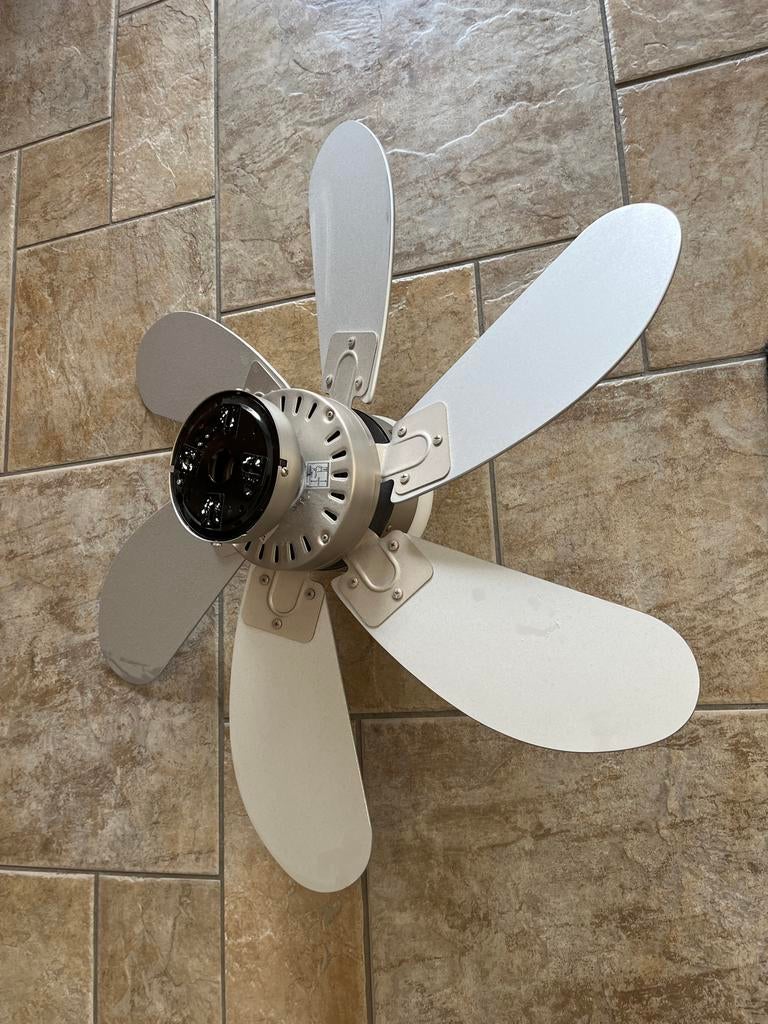 Plafondventilator met zes bladen, Ophalen, Gebruikt, Plafondventilator