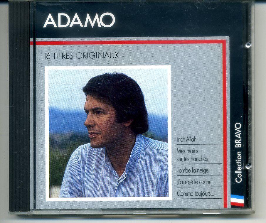 Adamo – Bravo A Adamo 16 nrs CD 1989 ZGAN, Cd's en Dvd's, Ophalen of Verzenden, Zo goed als nieuw