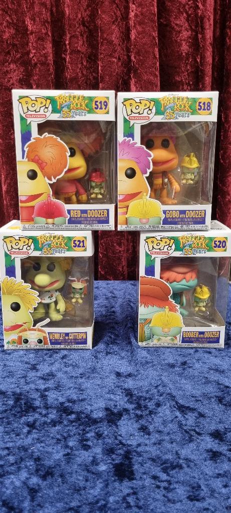 Fraggle Rock Funko. Freggels funko's. Jim Henson muppets., Ophalen of Verzenden, Nieuw, Tv, Actiefiguur of Pop