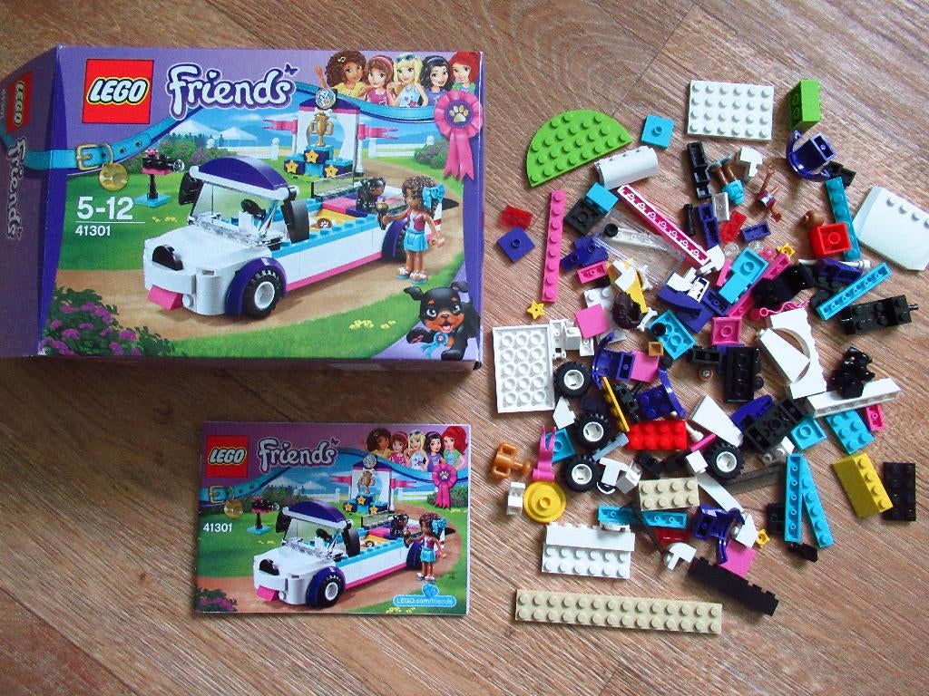Lego Friends 41301 - Puppy optocht, Kinderen en Baby's, Speelgoed | Duplo en Lego, Zo goed als nieuw, Lego, Complete set, Ophalen of Verzenden