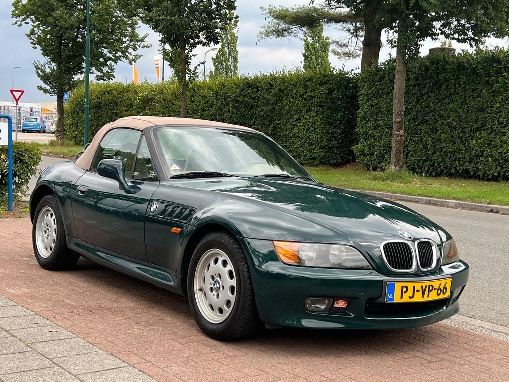 BMW Z3 Roadster 1.8 *Dlr. Onderhouden| Youngtimer I * APK 4-, Euro 2, Achterwielaandrijving, Gebruikt, 4 cilinders