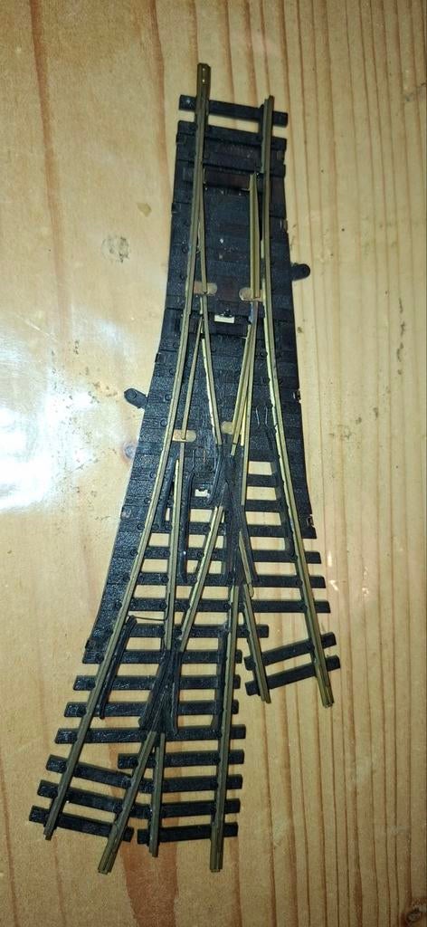 h0 Fleischmann wissels  en ontkoppeling zie beschrijving, Hobby en Vrije tijd, Modeltreinen | H0, Gebruikt, Rails, Gelijkstroom