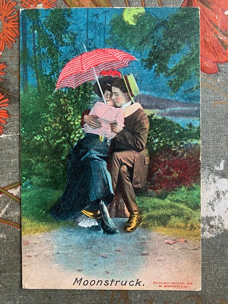 Romantiek - Moonstruck (SL), Ophalen of Verzenden, Voor 1920, Gelopen, Overige thema's