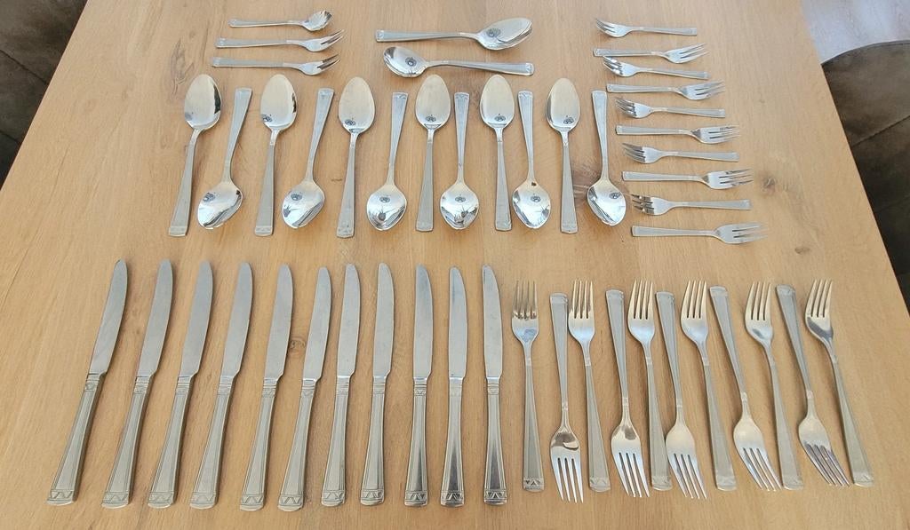 Uitgebreide bestekset Solingen, Antiek en Kunst, Antiek | Bestek, Ophalen of Verzenden
