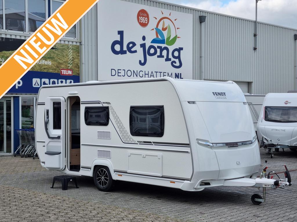 Fendt Bianco Selection 465 TG Enkele bedden - 1800 kg, Caravans en Kamperen, Caravans, Standaardzit, Bedrijf, Fendt, Schokbreker