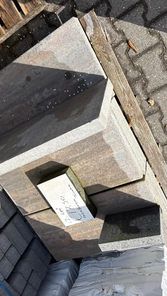 40x80x5 tricolore 12,4 m2, Tuin en Terras, Tegels en Klinkers, Overige typen, Overige materialen, 10 m² of meer, Ophalen of Verzenden