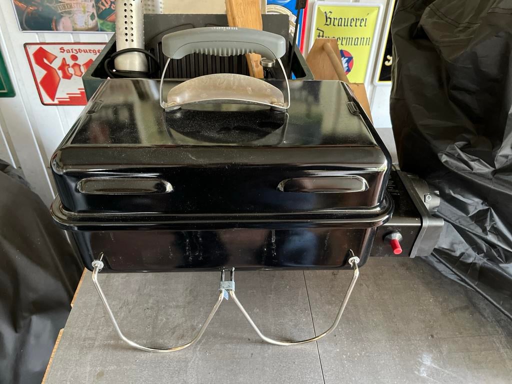 Weber Go-Anywhere Gas BBQ Go Anywhere Camping, Tuin en Terras, Gasbarbecues, Ophalen, Zo goed als nieuw