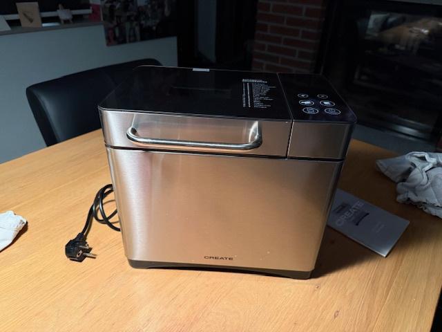 Broodbakmachine zgan, Kijkvenster, Zo goed als nieuw, 400 tot 800 gram deeg, Ophalen