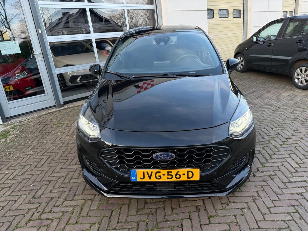 Ford FIESTA 1.0 EcoBoost Hybrid ST-Line X | Virtual cockpit, Zwart, Bedrijf, 19 km/l, Geïmporteerd
