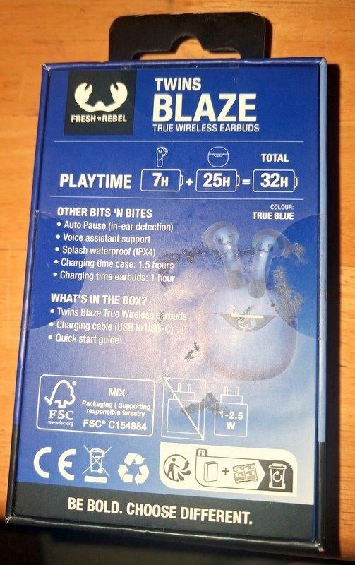 Fresh ‘n Rebel Twins Blaze – Draadloze Oordopjes (Nieuw), Ophalen of Verzenden, Nieuw