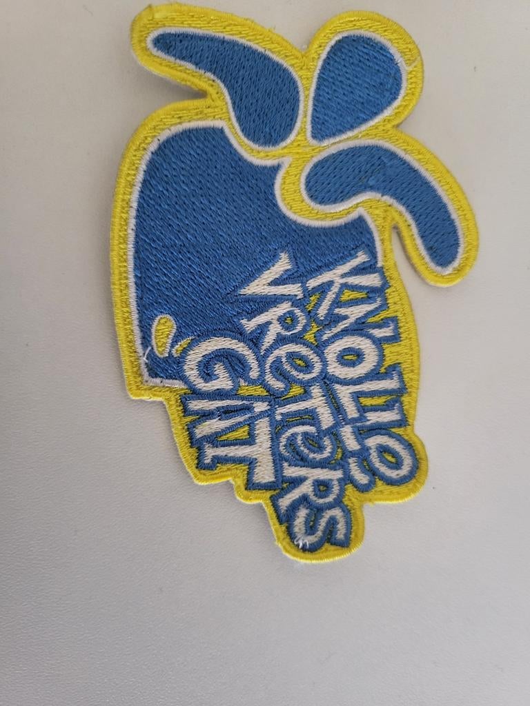 Knollevretersgat Carnaval Embleem Patch, Ophalen of Verzenden, Zo goed als nieuw, Carnaval, Accessoires