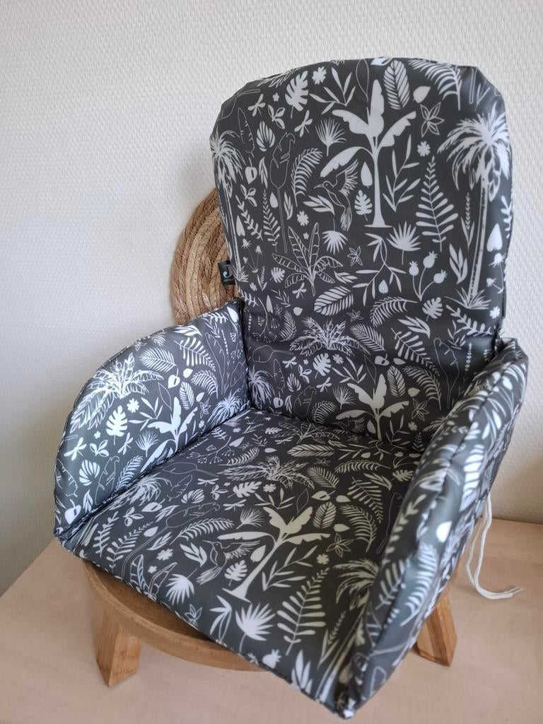 Jollein stoelverkleiner botanical leaf green, Kinderen en Baby's, Kinderstoelen, Ophalen of Verzenden, Zo goed als nieuw, Overige typen