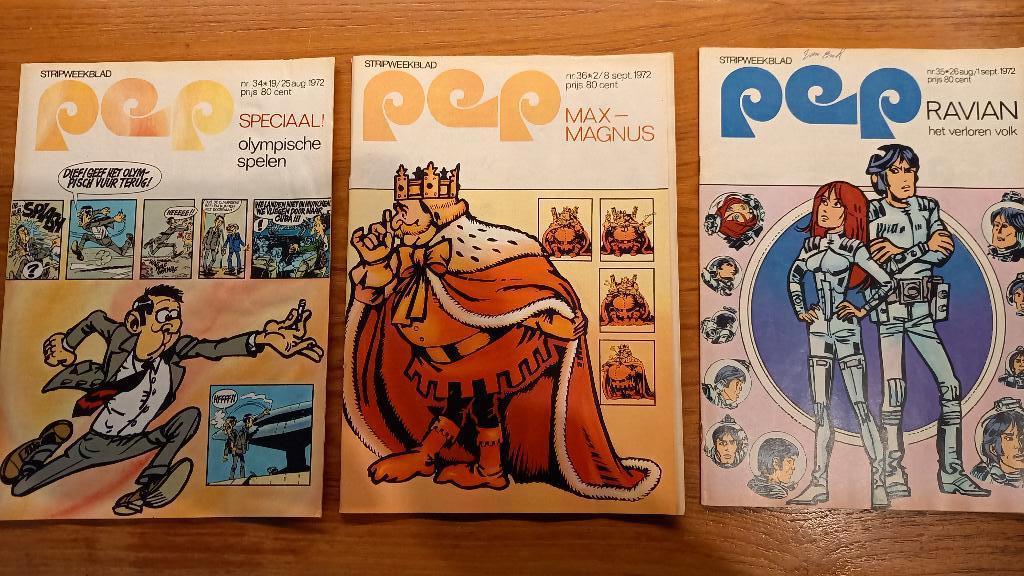 EPPO's en PEP's stripbladen, Eén stripboek, Ophalen of Verzenden, Gelezen