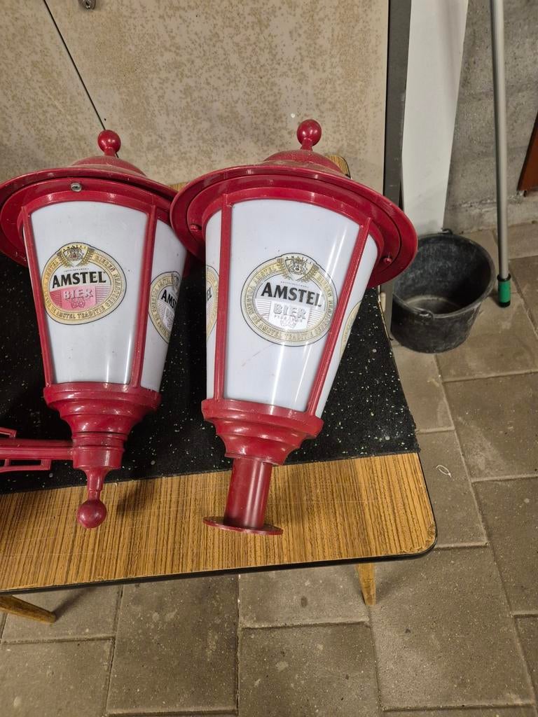 Te koop: Amstel lampen, Ophalen of Verzenden, Zo goed als nieuw
