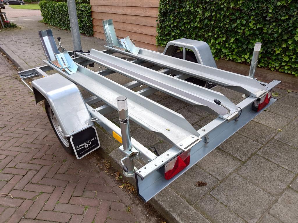 Kantelbare motortrailer te huur - 1 of 2 motoren, Auto diversen, Aanhangers en Bagagewagens, Ophalen, Zo goed als nieuw