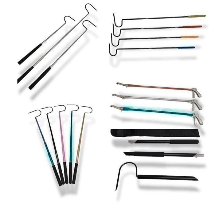 7. Slangen haken, snake hooks, nieuw Metallic, Dieren en Toebehoren, Reptielen en Amfibieën | Toebehoren, Ophalen of Verzenden