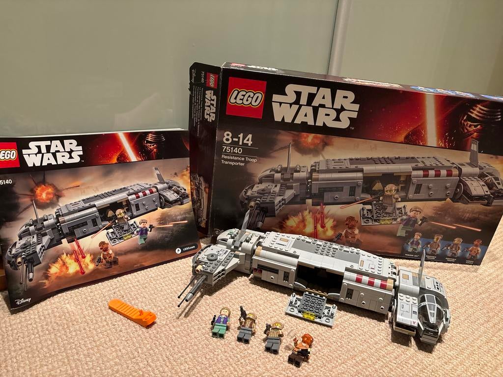 Lego Star Wars 75140 Resistance Troop Transporter, Gebruikt, Star Wars, Lego, Ophalen of Verzenden