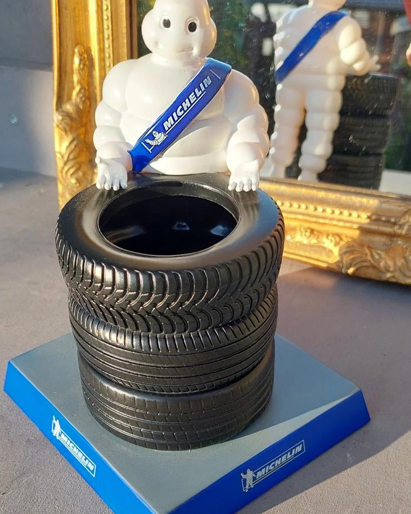 Michelin Bibendum pennenhouder / potloodhouder, Ophalen of Verzenden, Zo goed als nieuw, Auto's