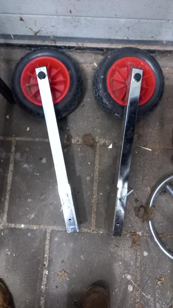 Wieltjes rubberboot, Watersport en Boten, Ophalen, Zo goed als nieuw, Motorboot