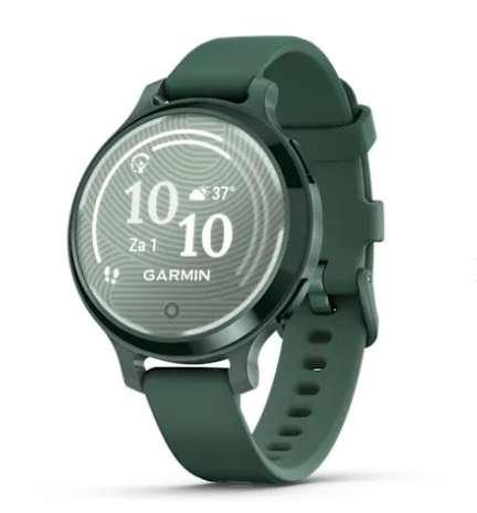 Garmin Lily 2 Active + Sage gray fabric 14mm band, Overige materialen, Polshorloge, Nieuw, Ophalen of Verzenden