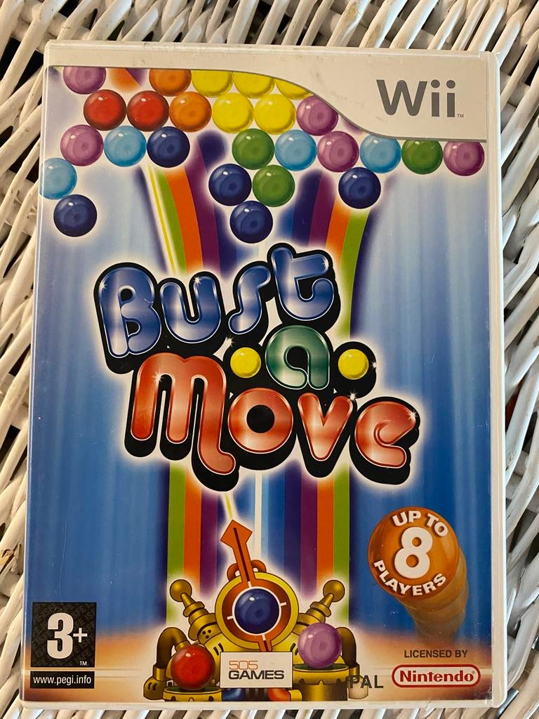 Bust-a-Move NINTENDO Wii - Puzzelplezier voor 8 spelers!, Spelcomputers en Games, Puzzel en Educatief, Eén computer, Ophalen of Verzenden