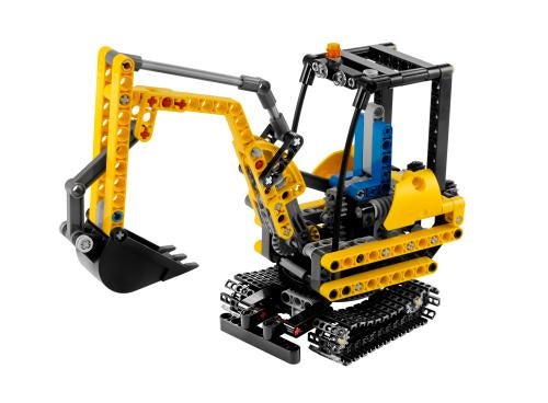 Lego Technic Compacte graafmachine 8047, Compleet, Lego, Ophalen of Verzenden, Zo goed als nieuw