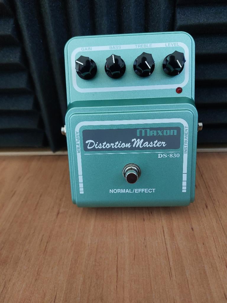 Maxon DS-830 Distortion master _ gitaar effect pedaal ZGAN, Ophalen of Verzenden, Zo goed als nieuw, Volume