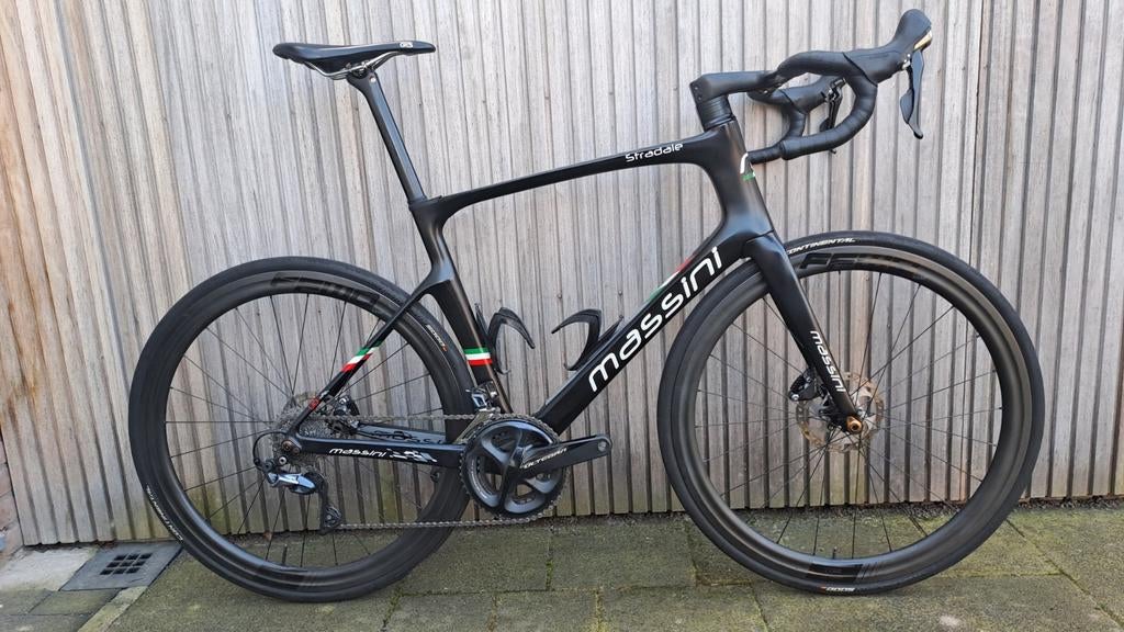 Massini Stradale racefiets, Overige merken, Carbon, Ophalen of Verzenden, 57 tot 61 cm