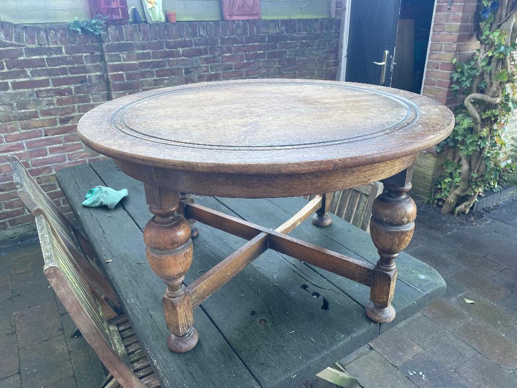 Eiken Pander Koffietafeltje Design jaren 1920, Ophalen