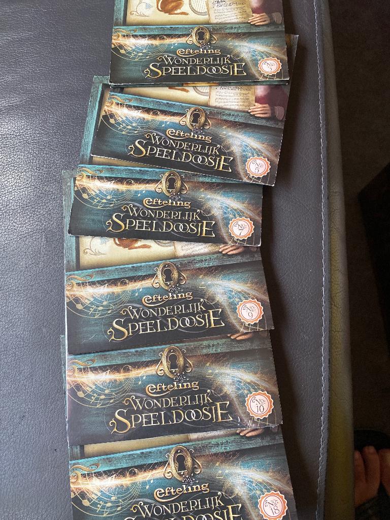 Efteling Wonderlijk Speeldoosje ( 6 cd ), Verzamelen, Efteling, Ophalen of Verzenden, Zo goed als nieuw, Overige typen