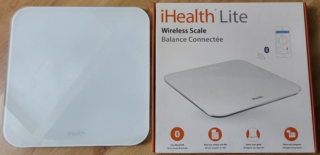 IHealth weegschaal connected met BMI, Witgoed en Apparatuur, Weegschalen, 1 tot 500 gram, 100 kg of meer, Ophalen of Verzenden