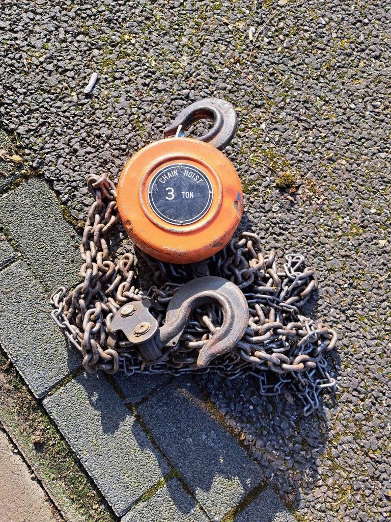 Kettingtakel 3 ton - Handmatig, Ophalen