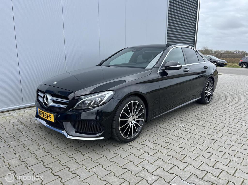 Mercedes C-klasse 180 Ambition, Auto's, Automaat, Euro 6, Zwart, 1595 cc
