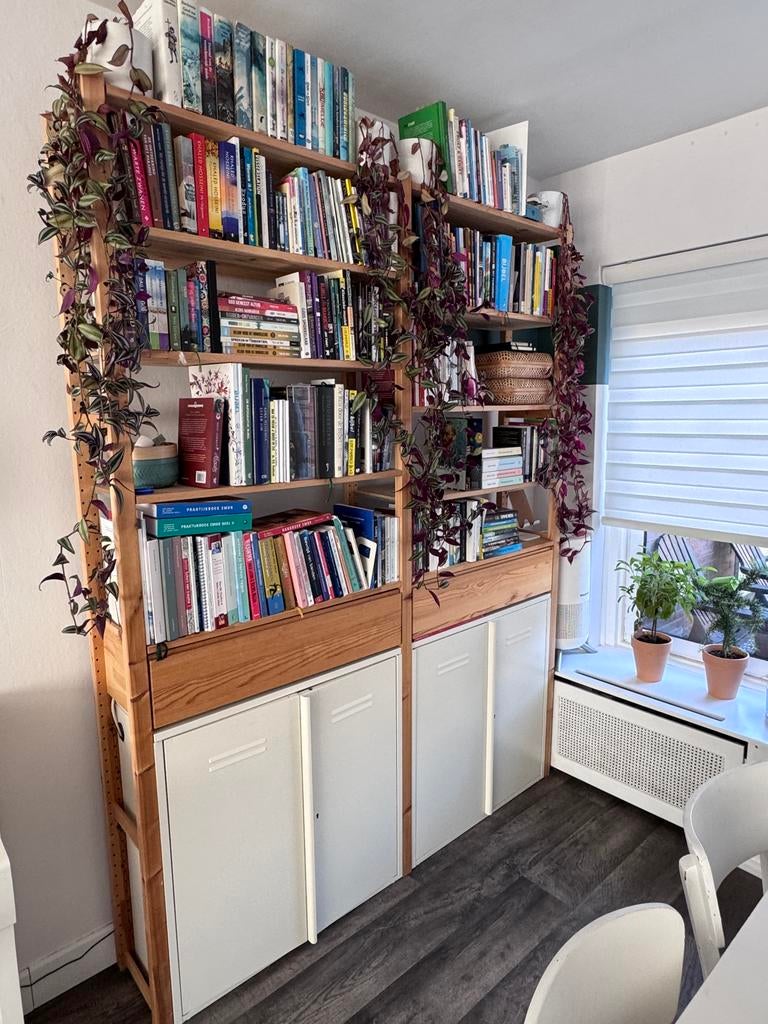 Ikea Ivar kast/ boekenkast / stellingkast met lades, Ophalen, Met deur(en), 200 cm of meer, 150 tot 200 cm